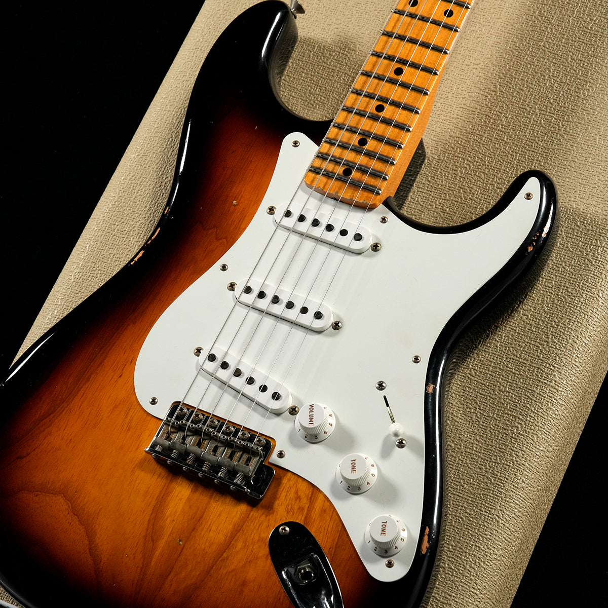 [SN CZ541241] USED Fender Custom Shop / Limited Edition 1955 Stratocaster Relic 2023 2-Tone Sunburst [05]