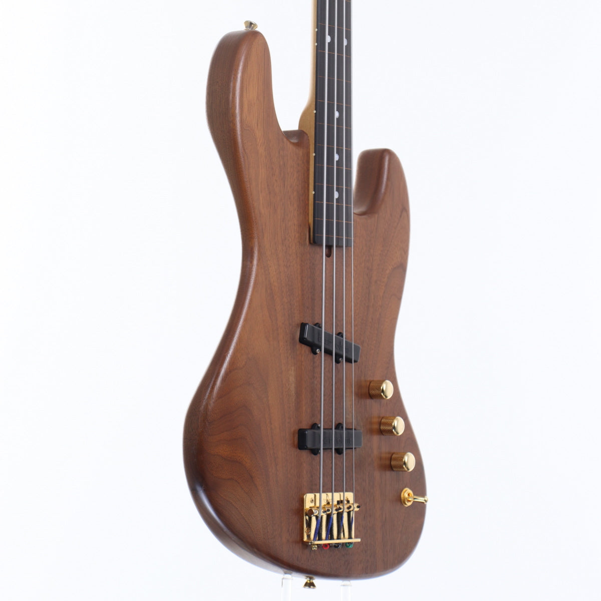 [SN 21103] USED MOON / JJ-190B Fretless WN/E GO Natural [12]