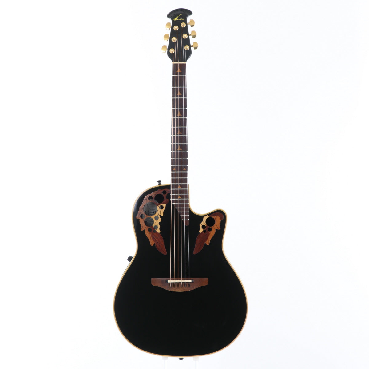 [SN 411892] USED Ovation / 1868 Elite Super Shallow Cutaway Black [20]