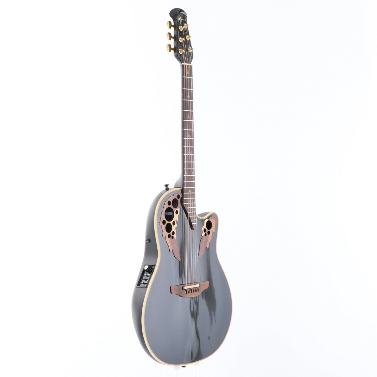 [SN 411892] USED Ovation / 1868 Elite Super Shallow Cutaway Black [20]