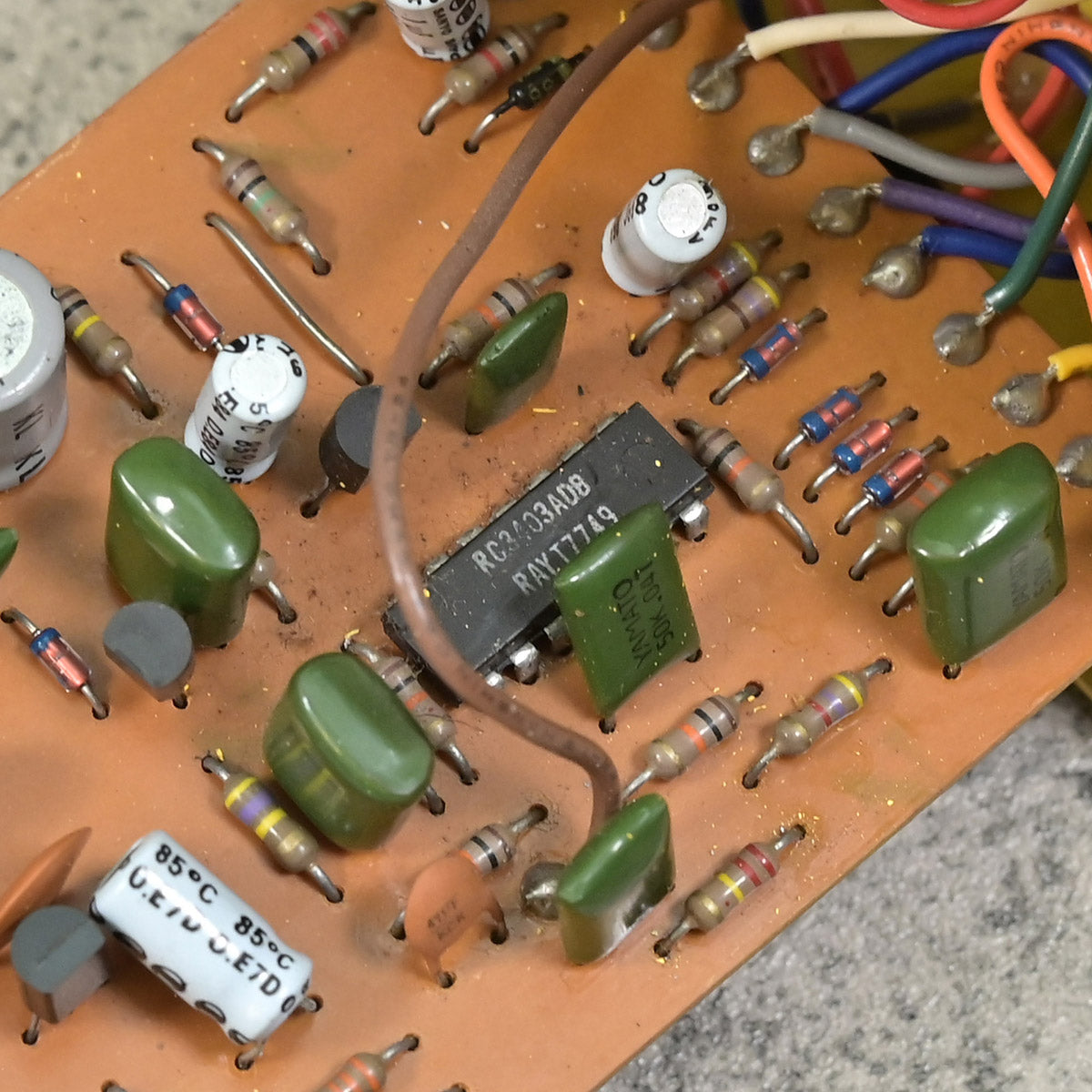[SN 7000] USED BOSS / OD-1 OverDrive Made in Japan ACA RC3403ADB Overdrive Boss Effects Pedal [10]