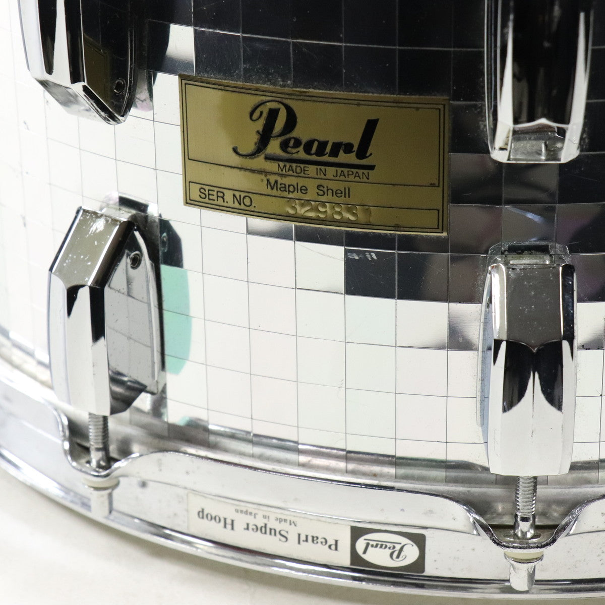 [SN 329831] USED Pearl / Pearl Signature Mirror Ball Snare Drum [11]