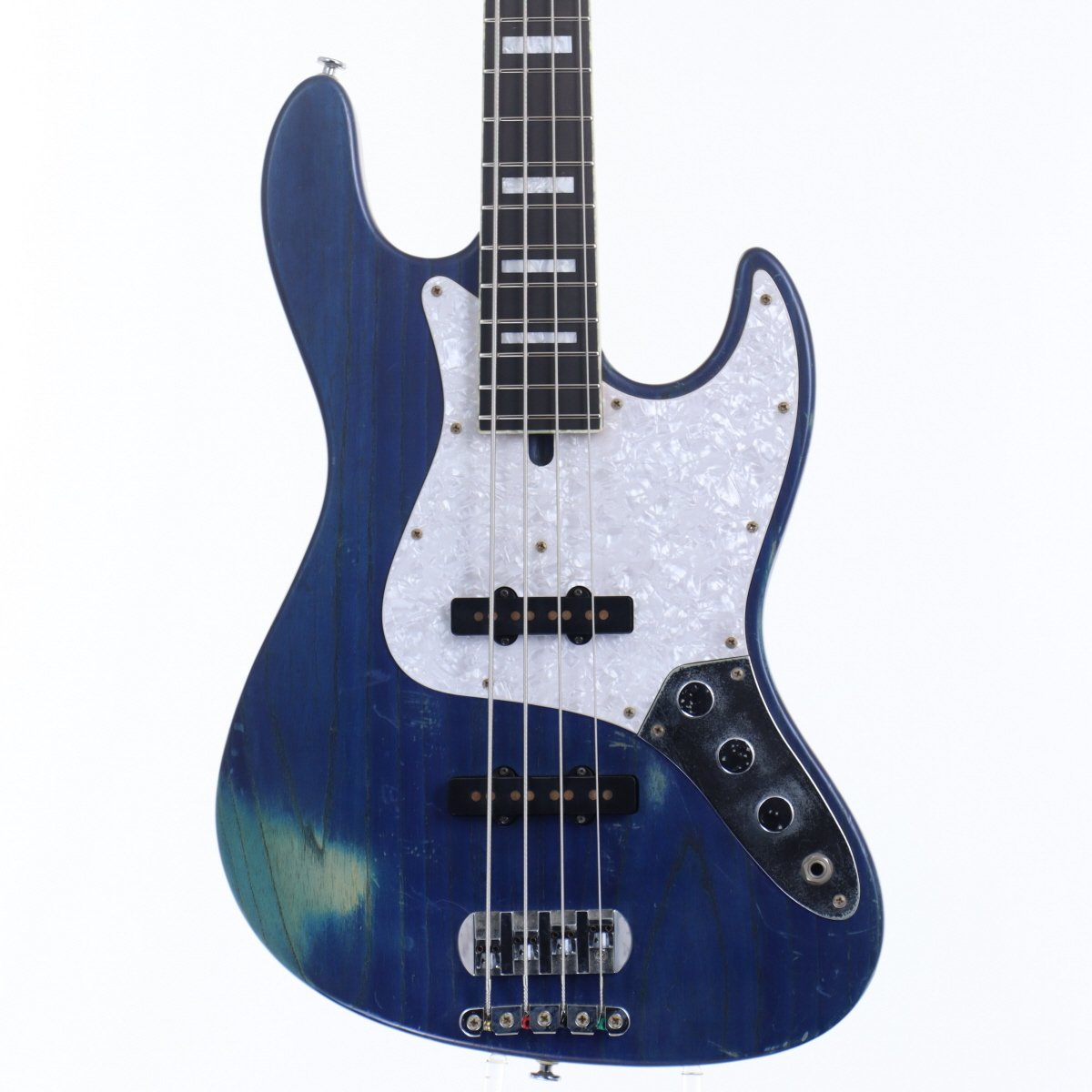 [SN 134660] USED Bacchus / Handmade Series Woodline Ash 4Strings Blue Oil [11]