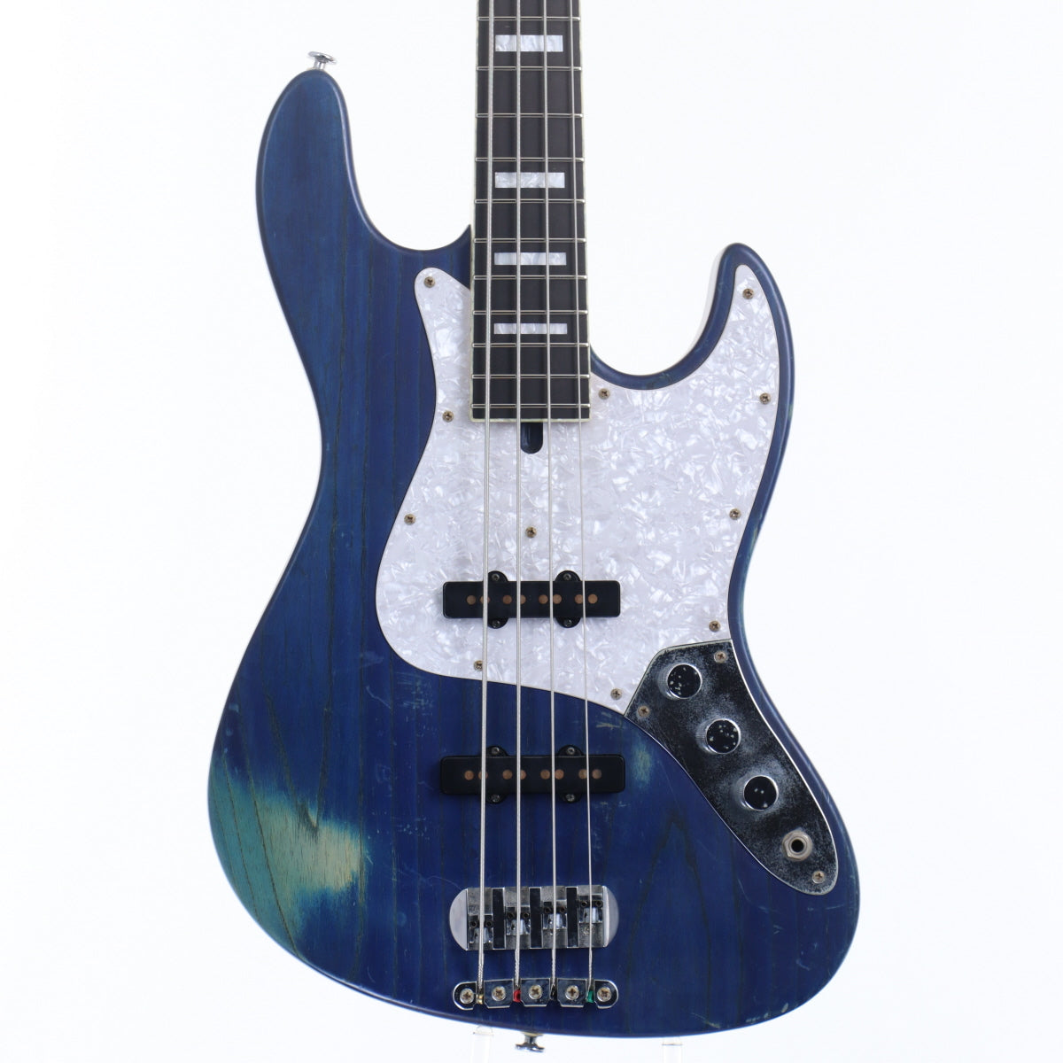 [SN 134660] USED Bacchus / Handmade Series Woodline Ash 4Strings Blue Oil [11]