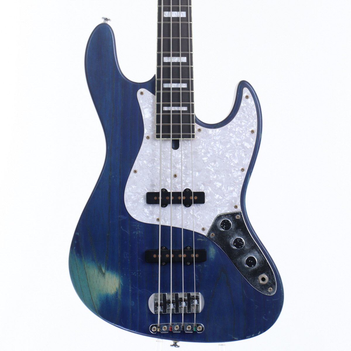 [SN 134660] USED Bacchus / Handmade Series Woodline Ash 4Strings Blue Oil [11]