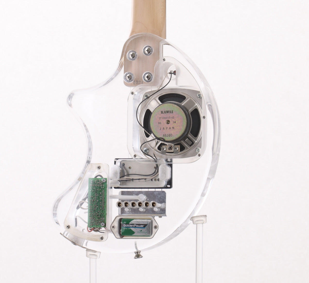 USED FERNANDES/BURNY / ZO-3 Clear / Acryl Body Skeleton [06]