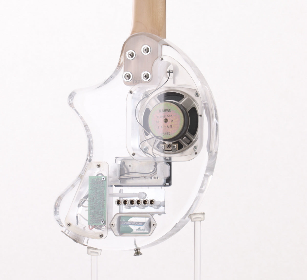 USED FERNANDES/BURNY / ZO-3 Clear / Acryl Body Skeleton [06]