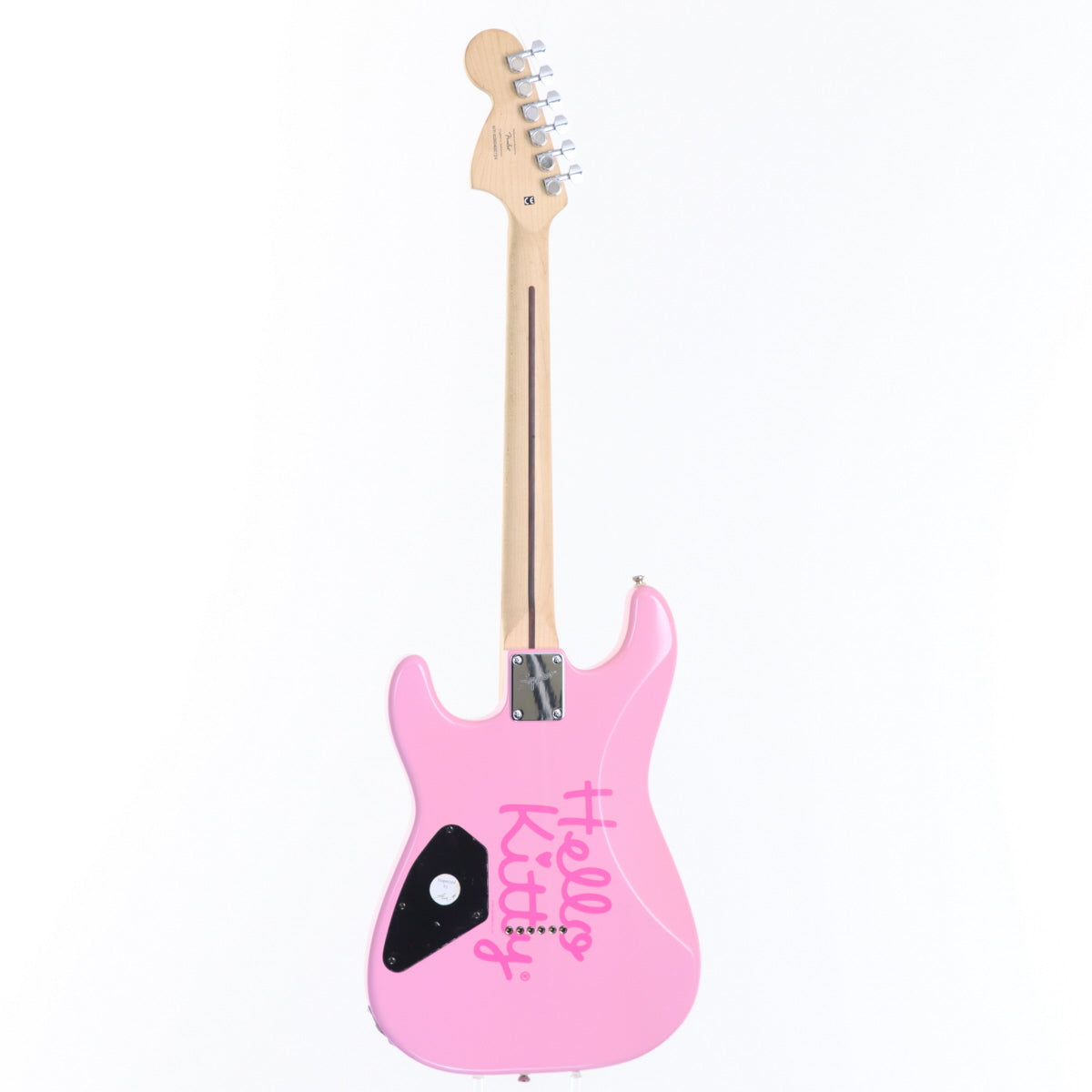 [SN IC060400724] USED Squier by Fender Squier / Hello Kitty Stratcaster Pink [20]