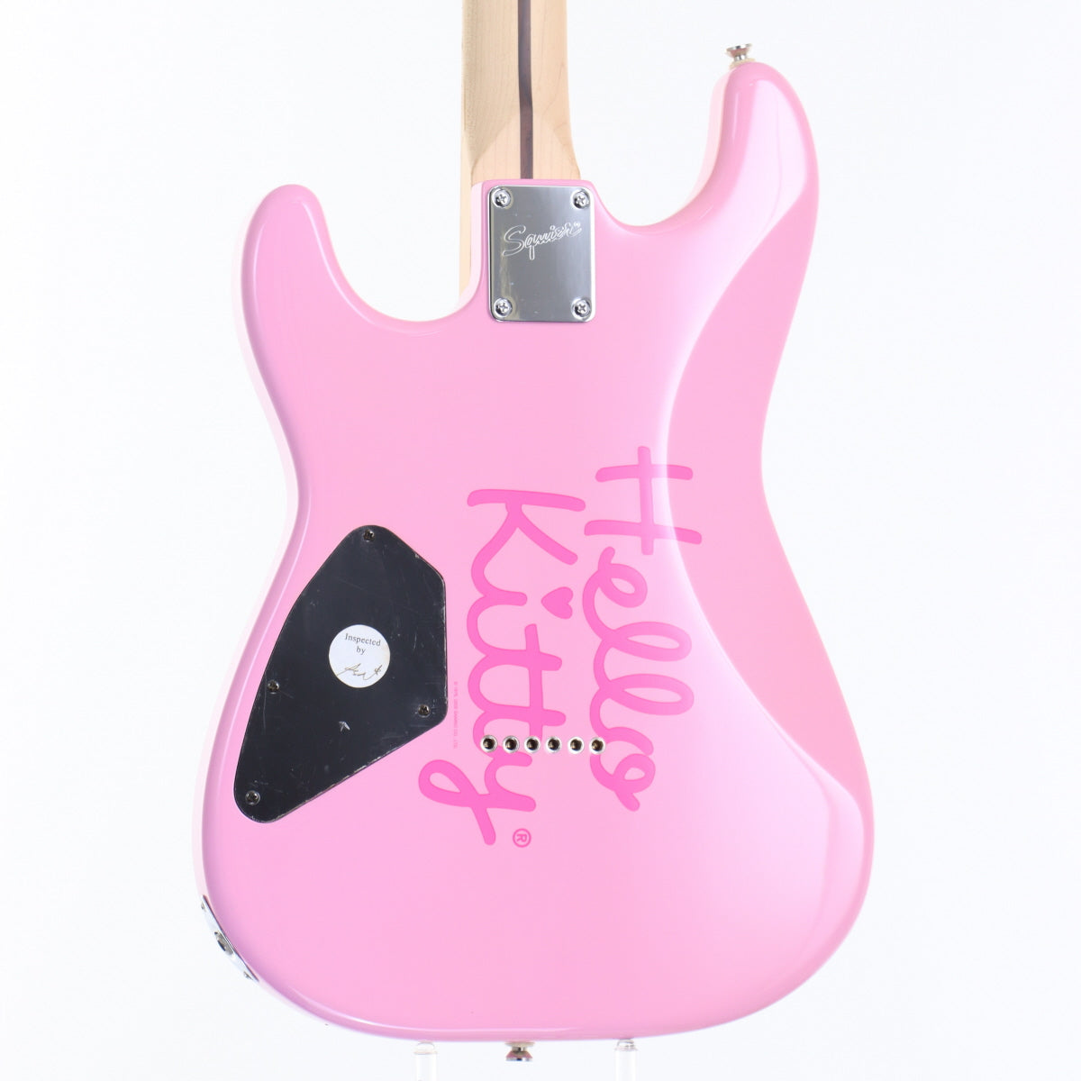 [SN IC060400724] USED Squier by Fender Squier / Hello Kitty Stratcaster Pink [20]