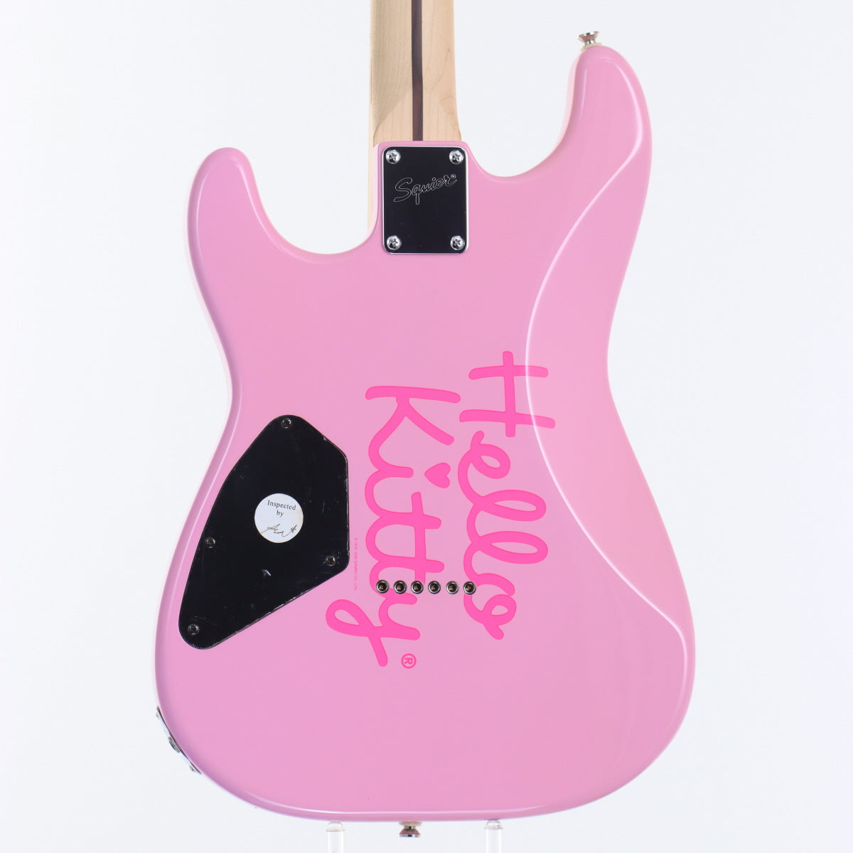[SN IC060400724] USED Squier by Fender Squier / Hello Kitty Stratcaster Pink [20]