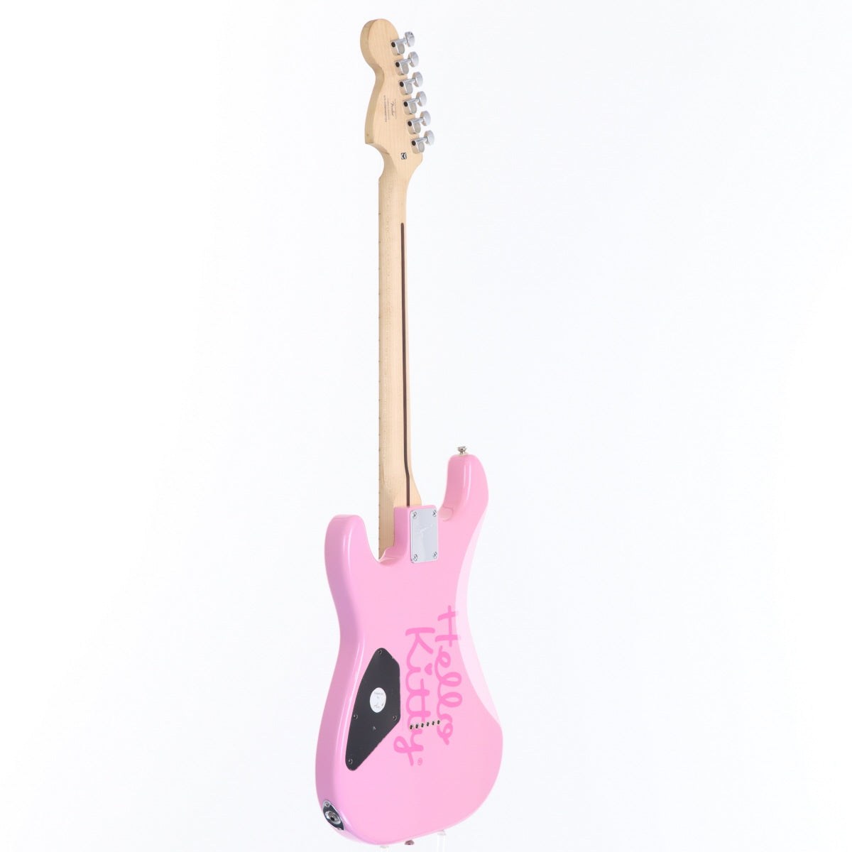 [SN IC060400724] USED Squier by Fender Squier / Hello Kitty Stratcaster Pink [20]