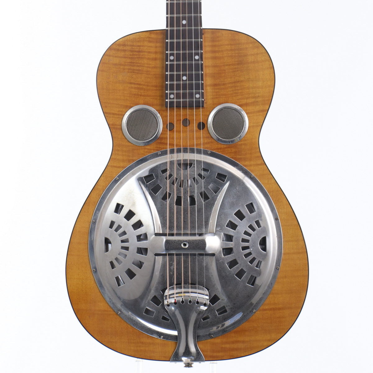 [SN 1401120540] USED Epiphone / Dobro Hound Dog Deluxe Round Neck Vintage Brown [11]