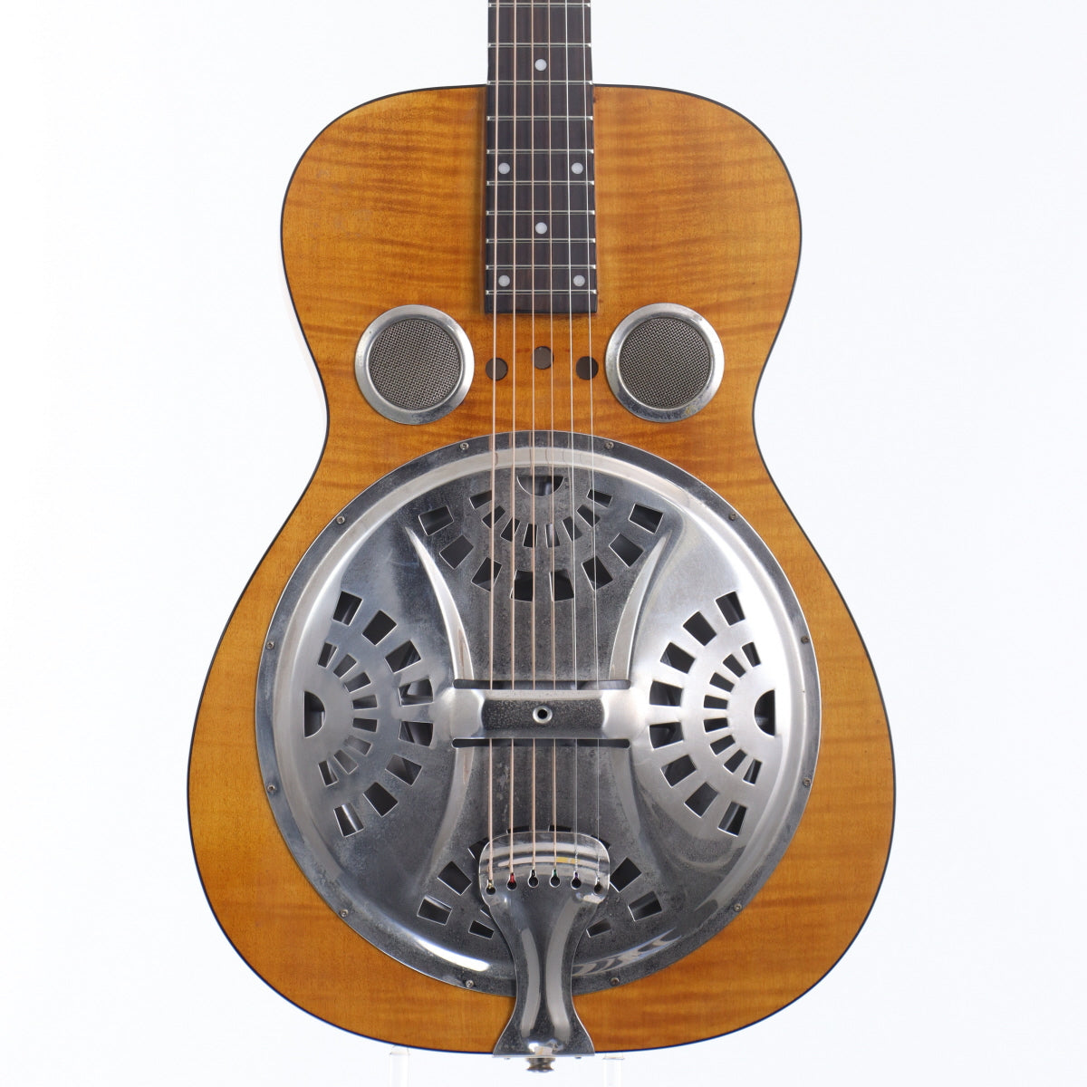 [SN 1401120540] USED Epiphone / Dobro Hound Dog Deluxe Round Neck Vintage Brown [11]