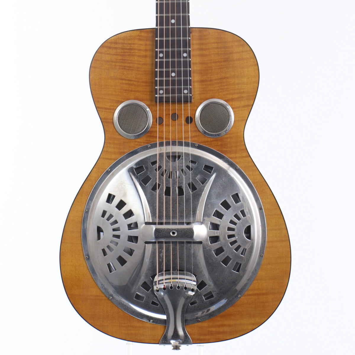 [SN 1401120540] USED Epiphone / Dobro Hound Dog Deluxe Round Neck Vintage Brown [11]