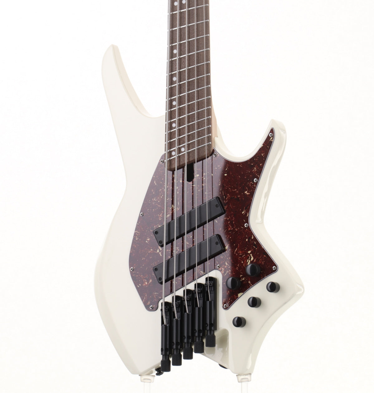 [SN HJ0700307] USED HEX Guitars / NB505 Ivory [3.67kg] HEX Guitars Multi-scale 5-string Active Bass [08]