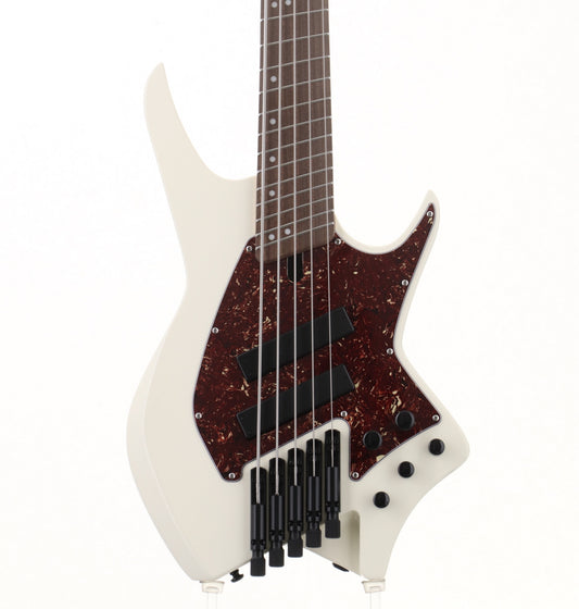 [SN HJ0700307] USED HEX Guitars / NB505 Ivory [3.67kg] HEX Guitars Multi-scale 5-string Active Bass [08]