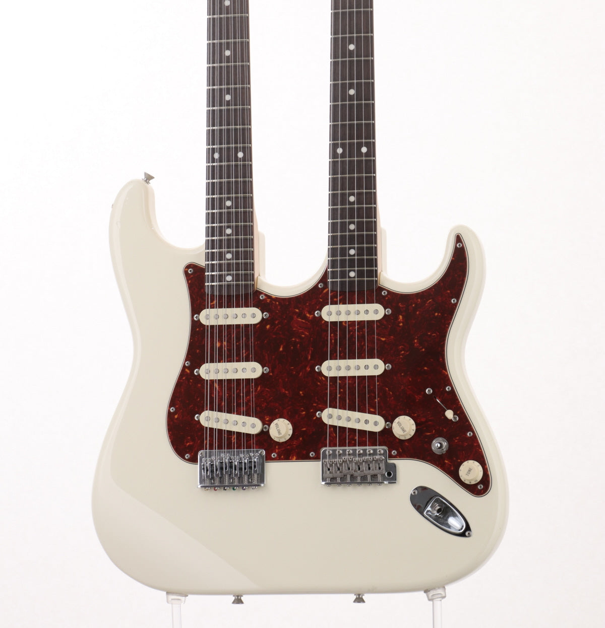 [SN JD12021523] USED FENDER JAPAN / ST-W / VWH Double Neck [06]