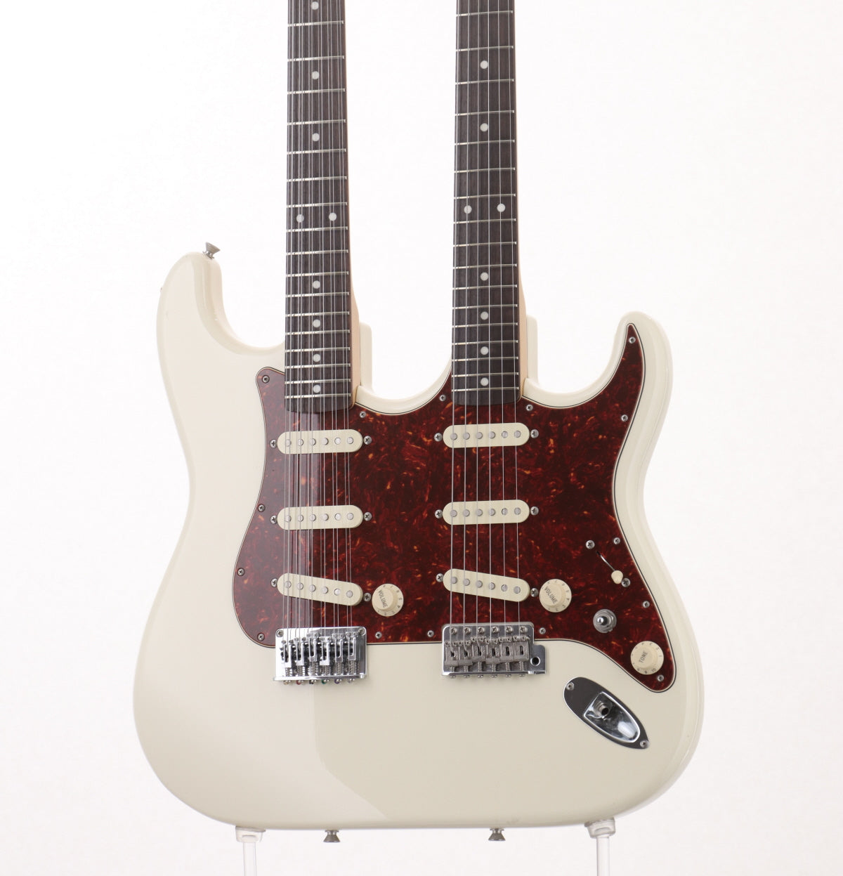 [SN JD12021523] USED FENDER JAPAN / ST-W / VWH Double Neck [06]