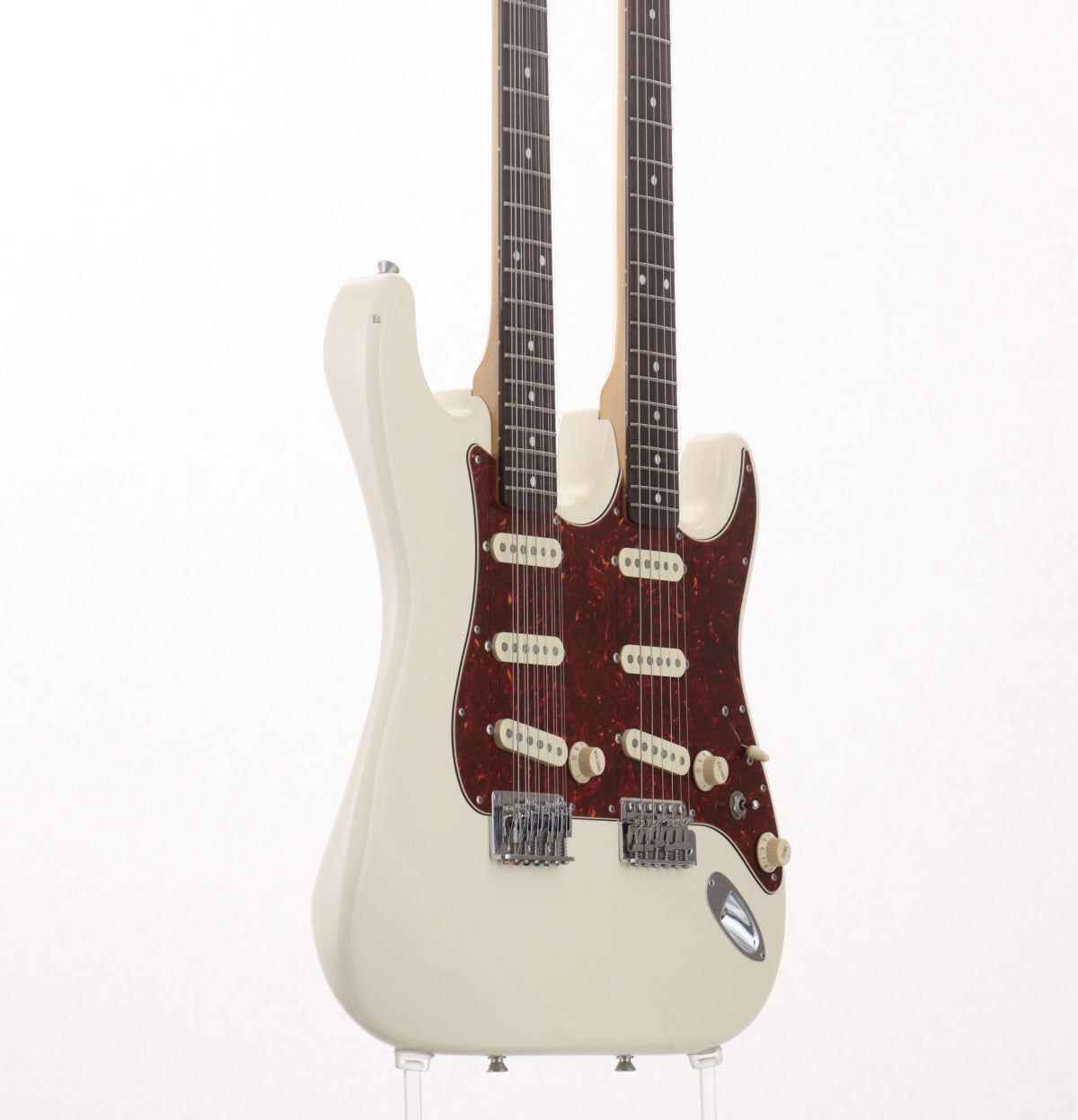 [SN JD12021523] USED FENDER JAPAN / ST-W / VWH Double Neck [06]