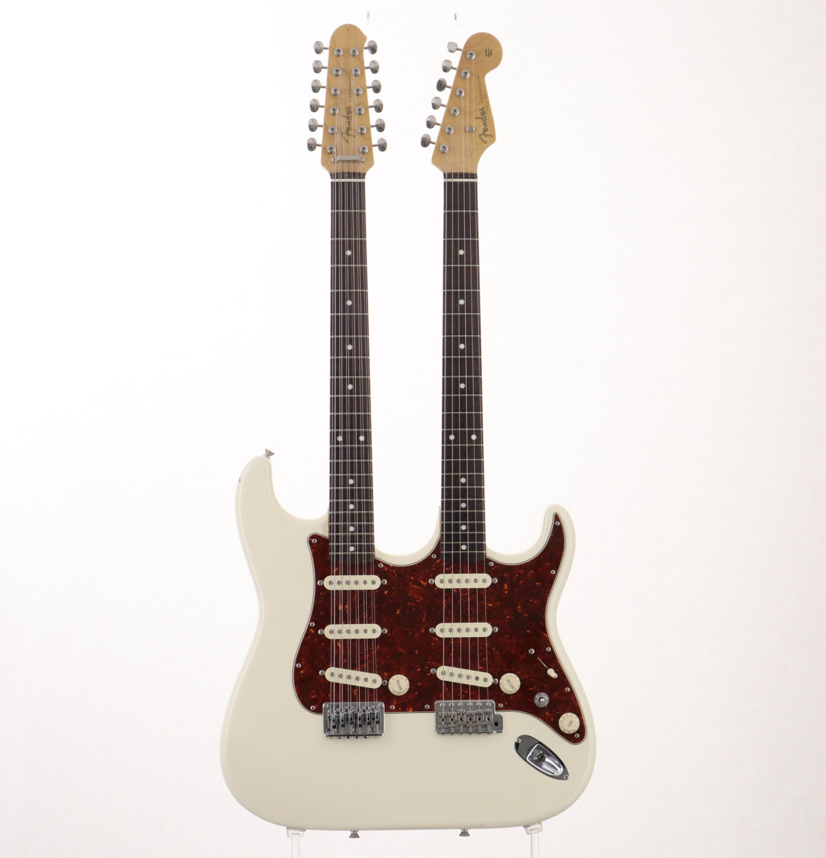 [SN JD12021523] USED FENDER JAPAN / ST-W / VWH Double Neck [06]