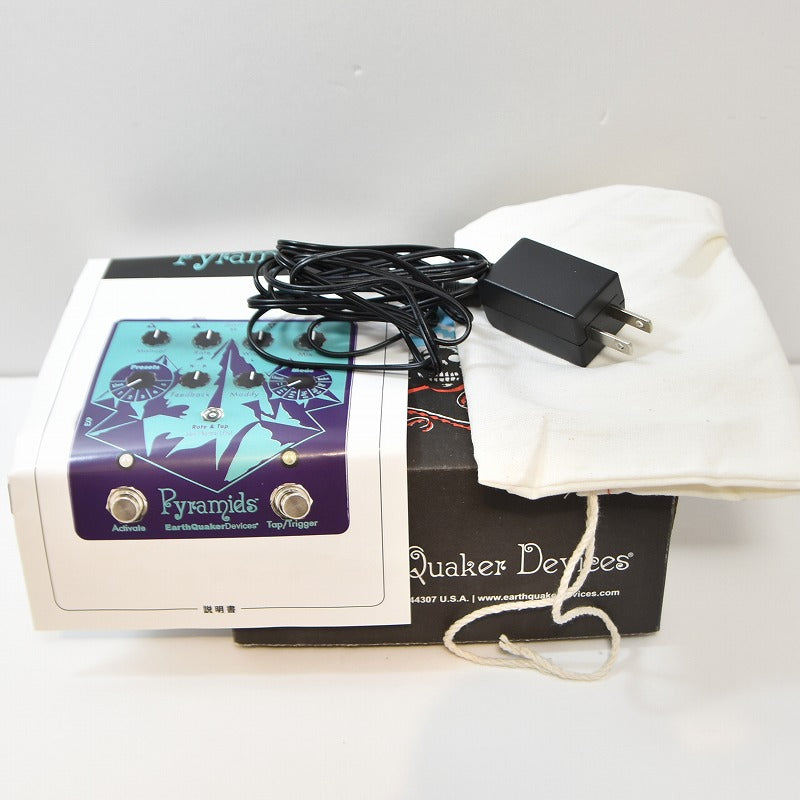 [SN 3193] USED EARTH QUAKER DEVICES / Pyramids / Stereo Flanging Device [12]