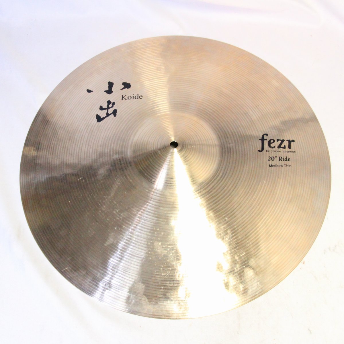 USED KOIDE / FZ-20RMT fezr Series Medium Thin Ride 20" 2272g Koide Ride Cymbal [08]
