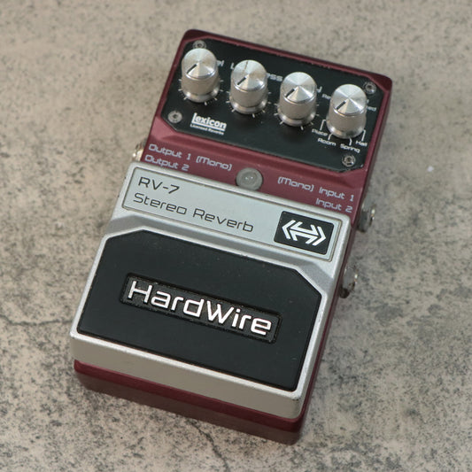 USED Digitech / HardWire RV-7 Stereo Reverb [10]