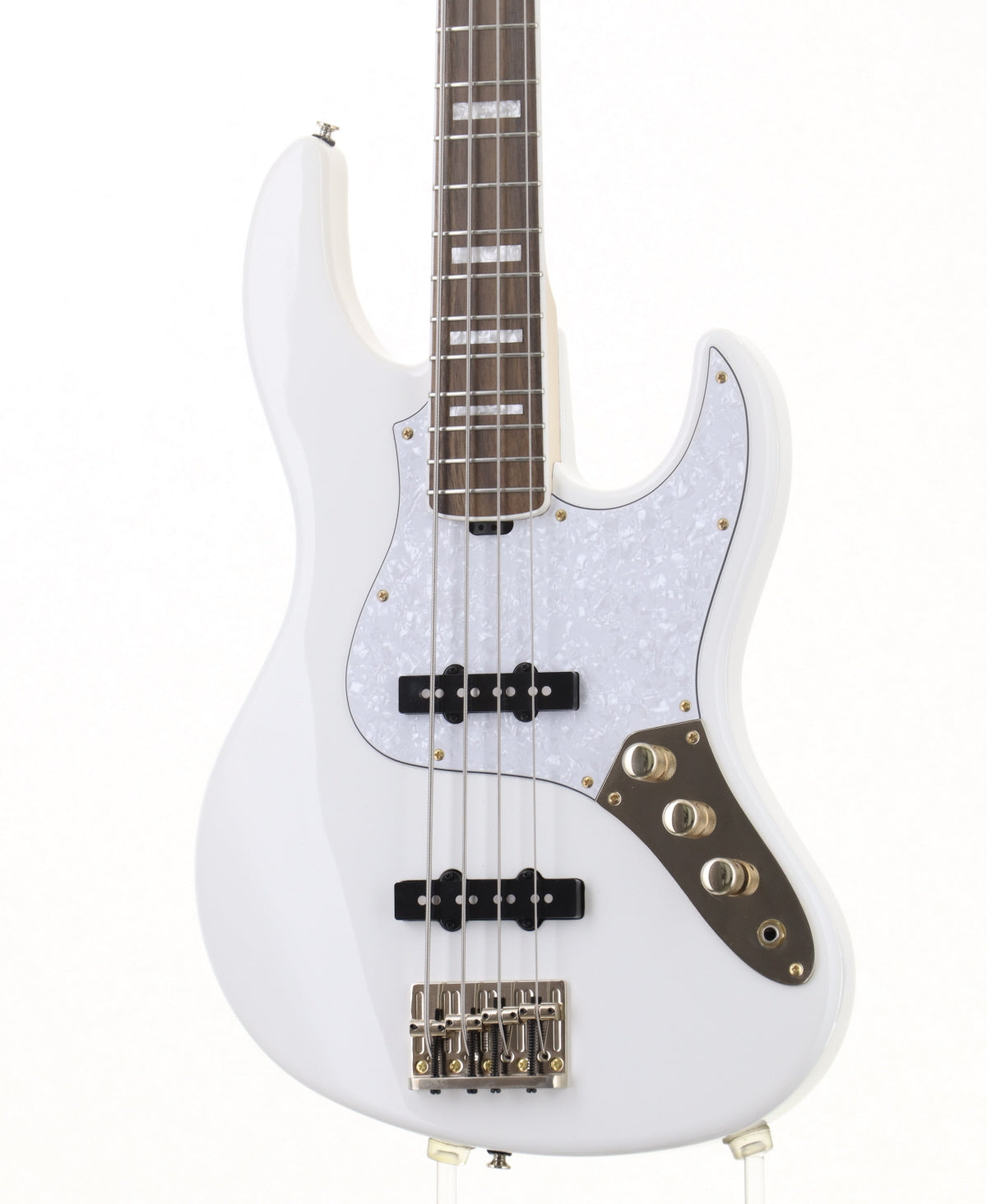 [SN GC2308541] USED GrassRoots / G-AMAZE-DX/LS Snow White [3.94kg / made in 2023] GrassRoots Electric Bass [08]