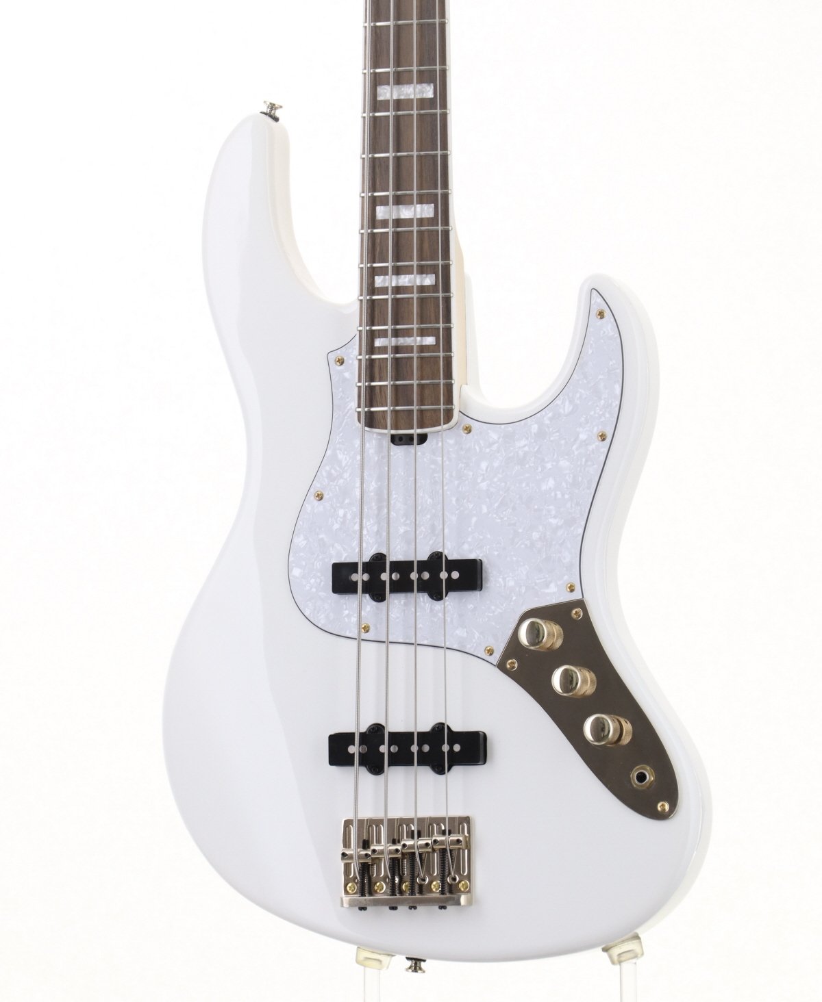 [SN GC2308541] USED GrassRoots / G-AMAZE-DX/LS Snow White [3.94kg / made in 2023] GrassRoots Electric Bass [08]