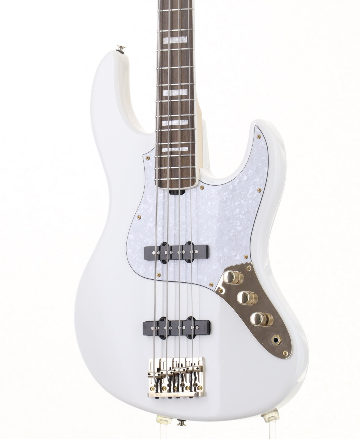 [SN GC2308541] USED GrassRoots / G-AMAZE-DX/LS Snow White [3.94kg / made in 2023] GrassRoots Electric Bass [08]