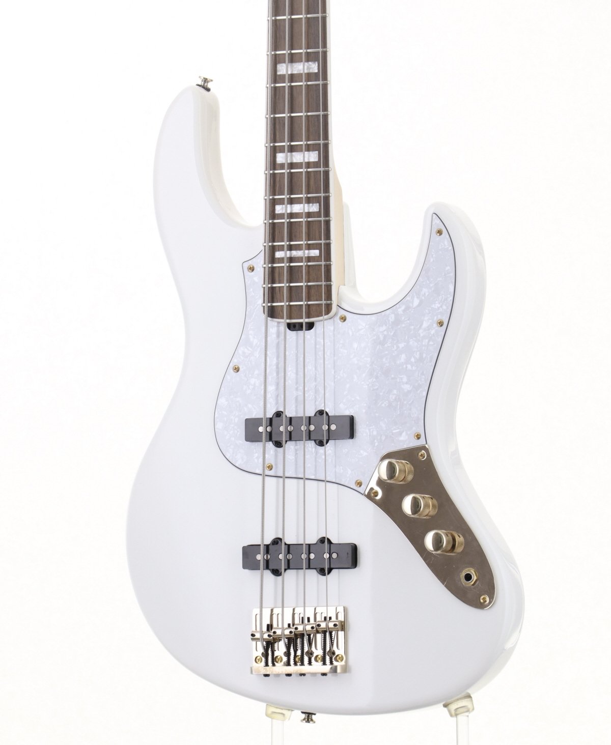 [SN GC2308541] USED GrassRoots / G-AMAZE-DX/LS Snow White [3.94kg / made in 2023] GrassRoots Electric Bass [08]