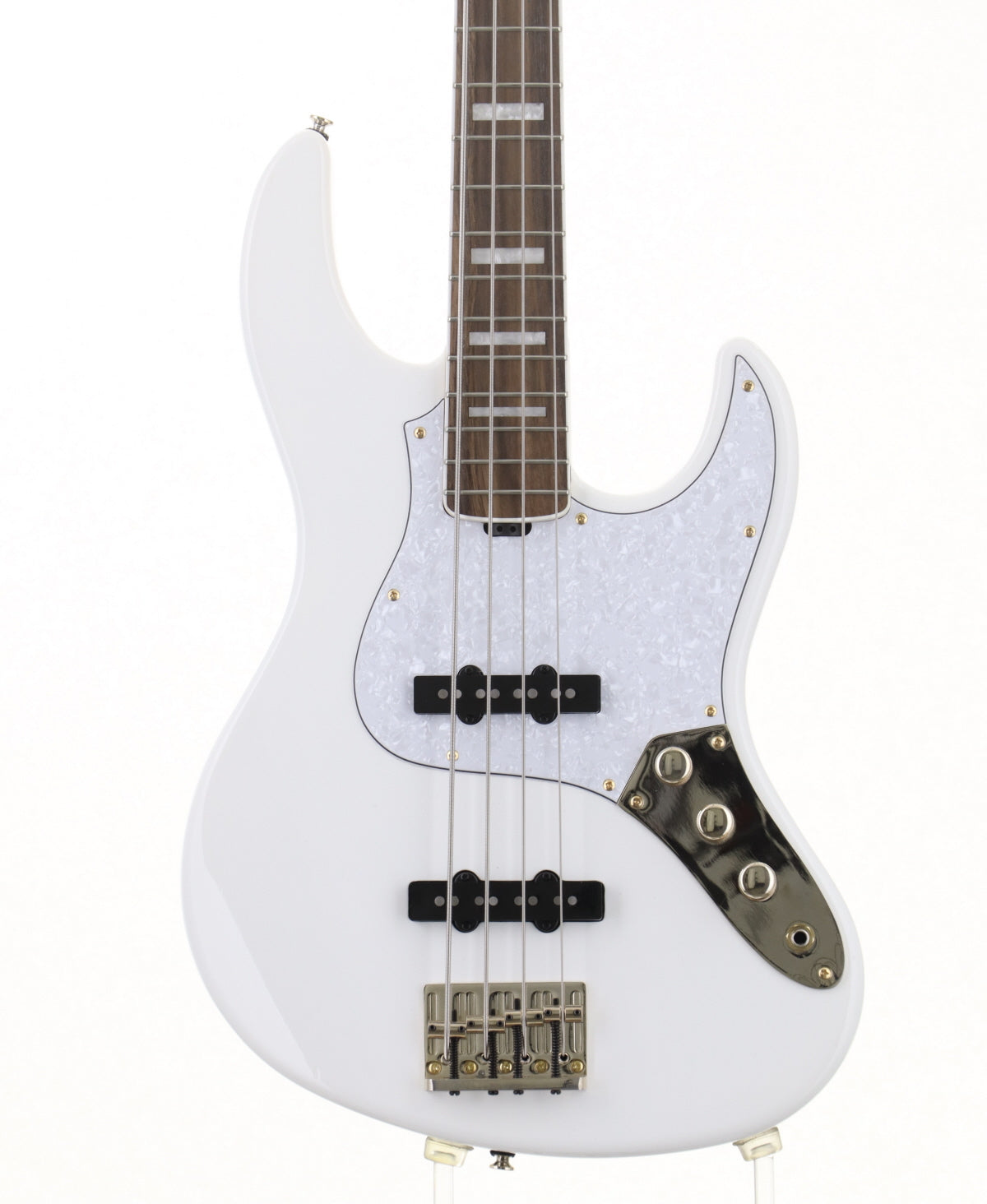 [SN GC2308541] USED GrassRoots / G-AMAZE-DX/LS Snow White [3.94kg / made in 2023] GrassRoots Electric Bass [08]