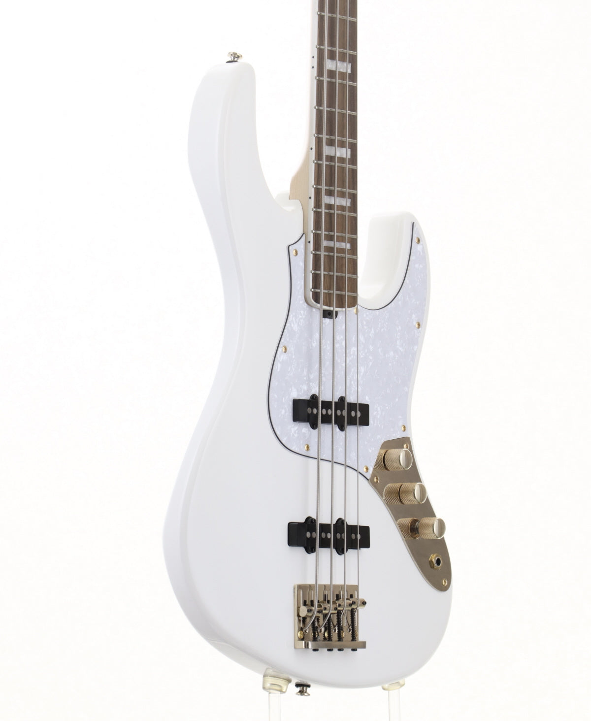 [SN GC2308541] USED GrassRoots / G-AMAZE-DX/LS Snow White [3.94kg / made in 2023] GrassRoots Electric Bass [08]