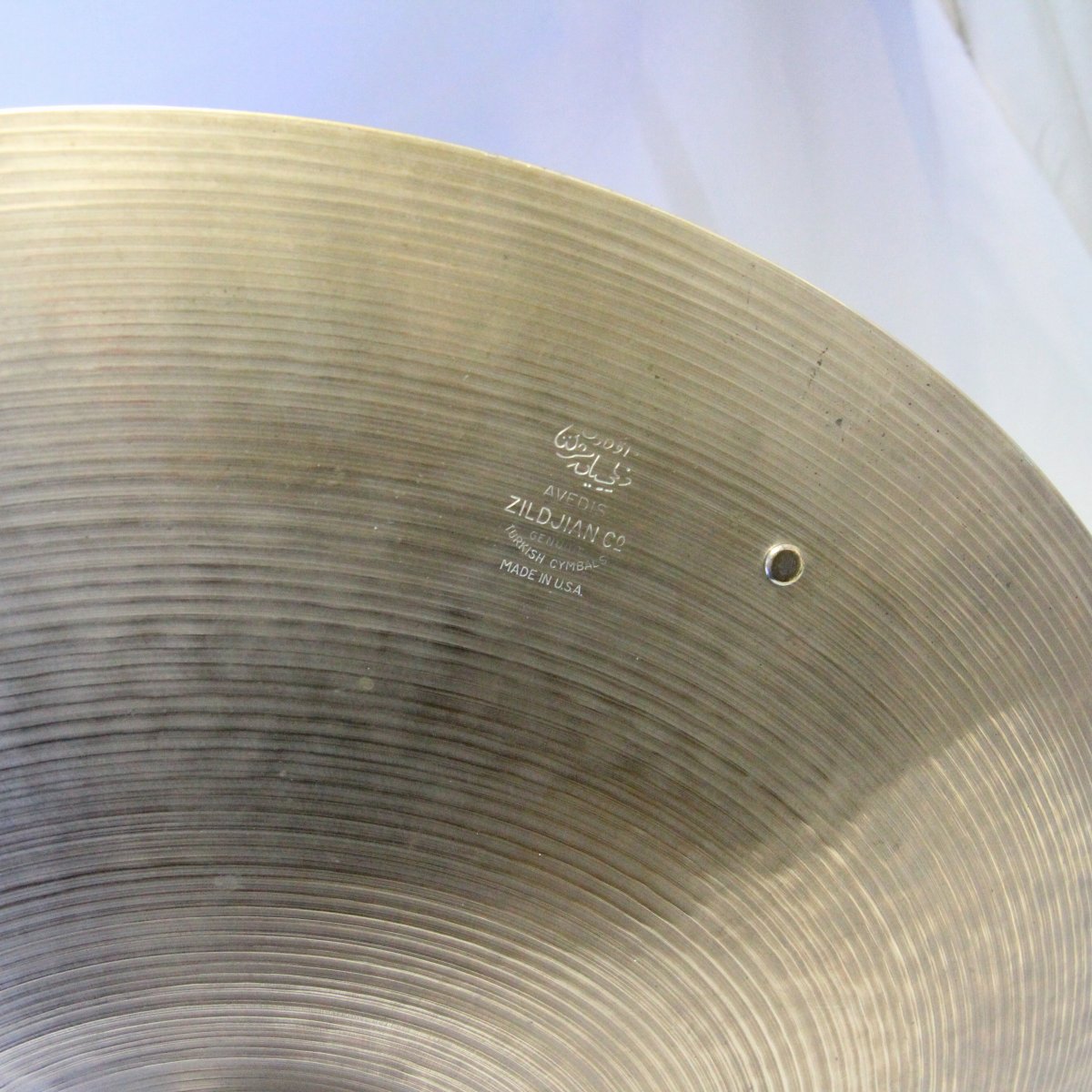 USED ZILDJIAN / Late50s A Small Stamp w/Sizzle 20" 2168g Old A Ride Cymbal [08]