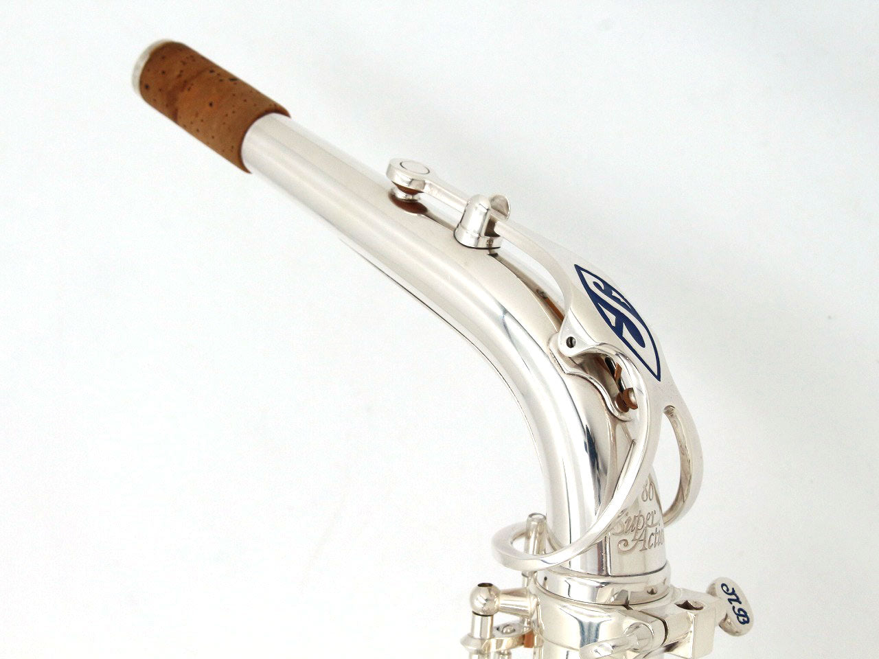[SN 504409] USED SELMER / AS SA80II W/E SP Alto saxophone series 2 silver plated [20]