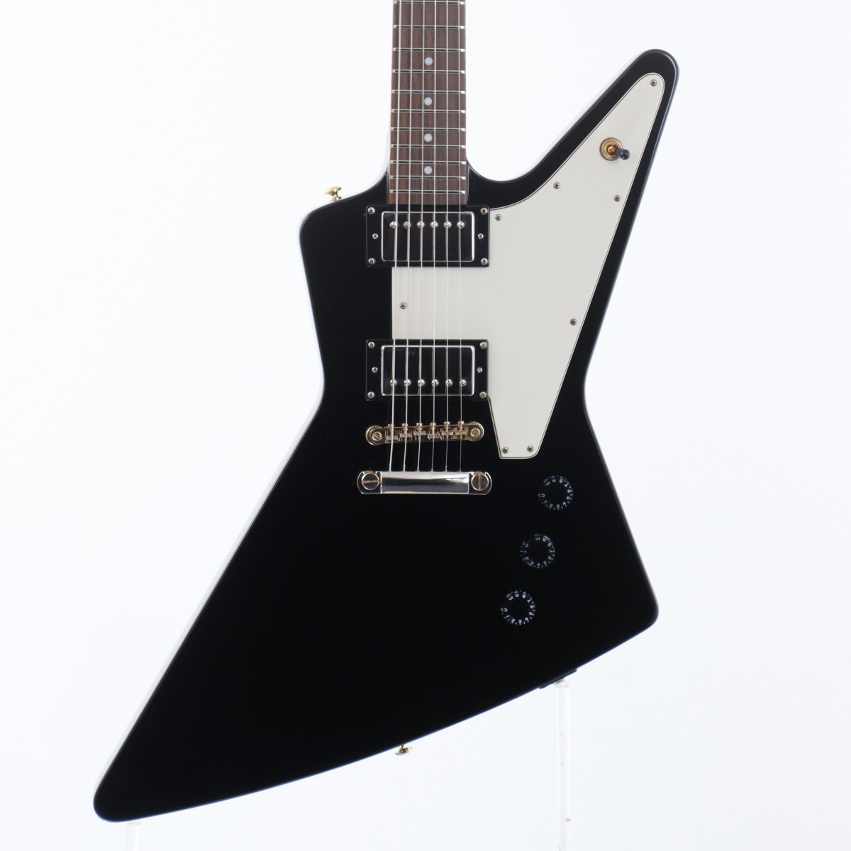 [SN 091220159] USED Epiphone / 1958 Korina Explorer Ebony [12]