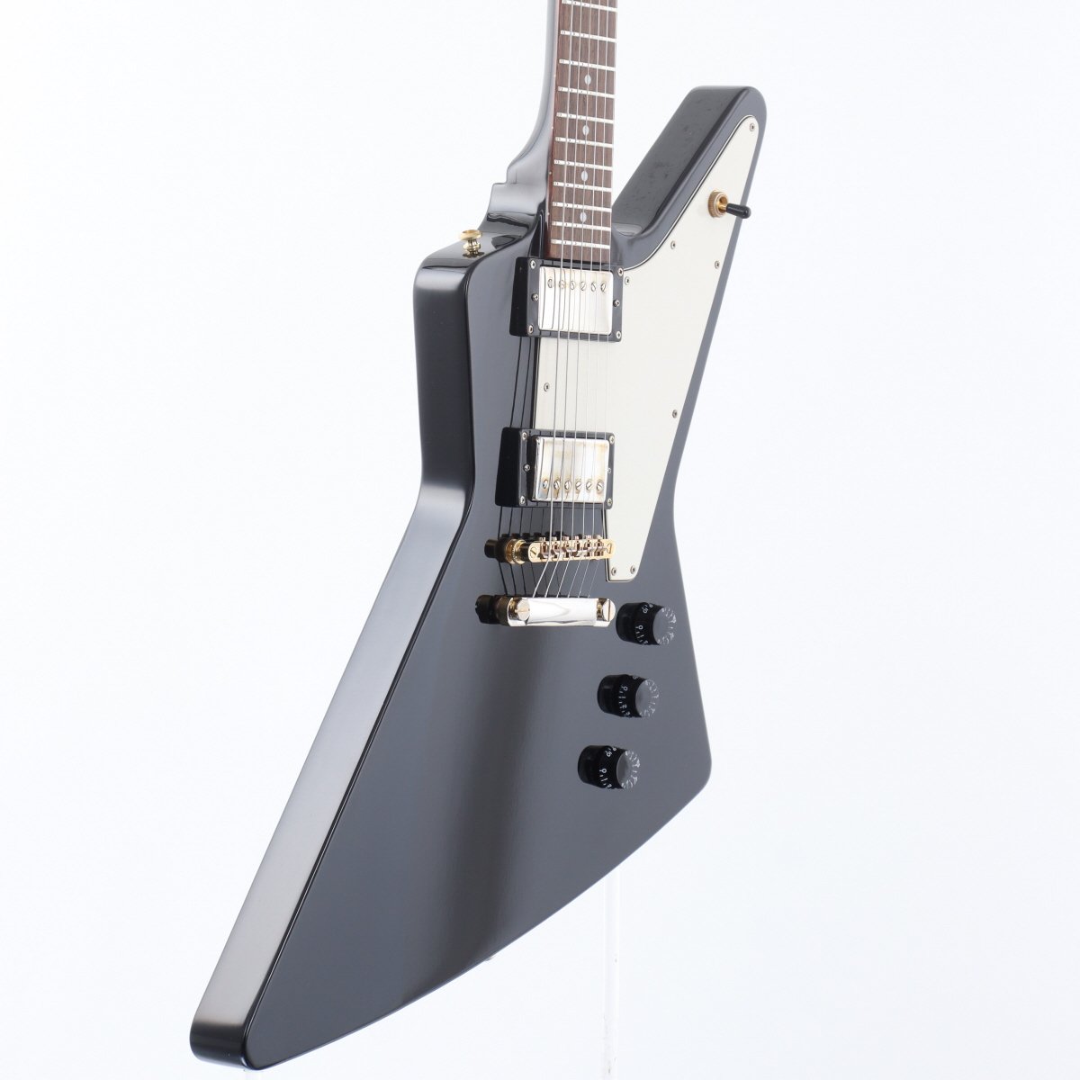 [SN 091220159] USED Epiphone / 1958 Korina Explorer Ebony [12]