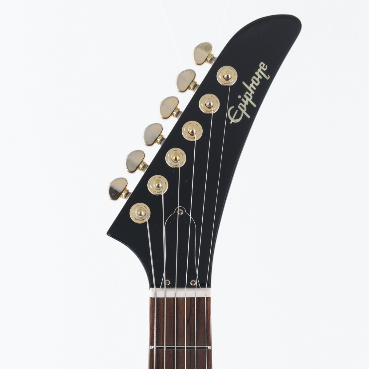 [SN 091220159] USED Epiphone / 1958 Korina Explorer Ebony [12]