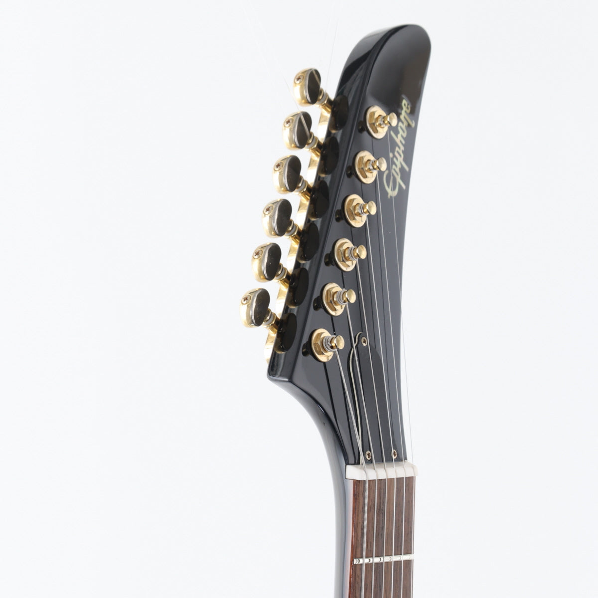 [SN 091220159] USED Epiphone / 1958 Korina Explorer Ebony [12]