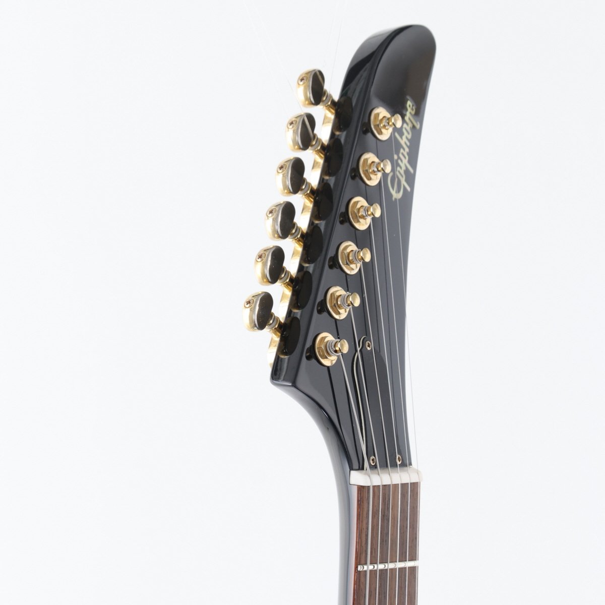 [SN 091220159] USED Epiphone / 1958 Korina Explorer Ebony [12]