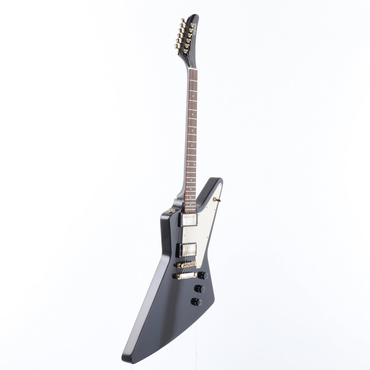 [SN 091220159] USED Epiphone / 1958 Korina Explorer Ebony [12]