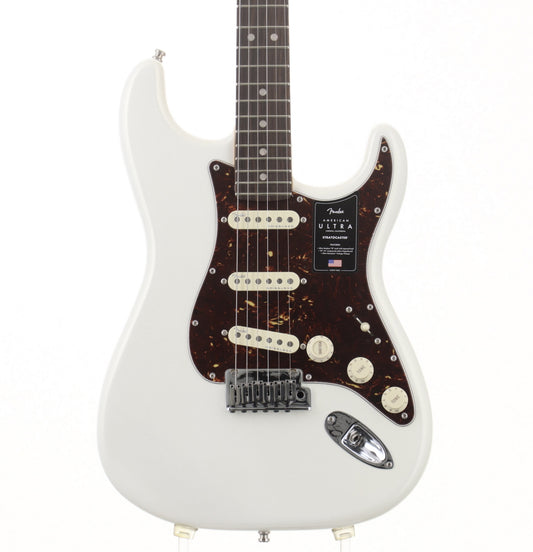 [SN US210046436] USED Fender / American Ultra Stratocaster Arctic Pearl Rosewood Fingerboard, made in 2021 [09]