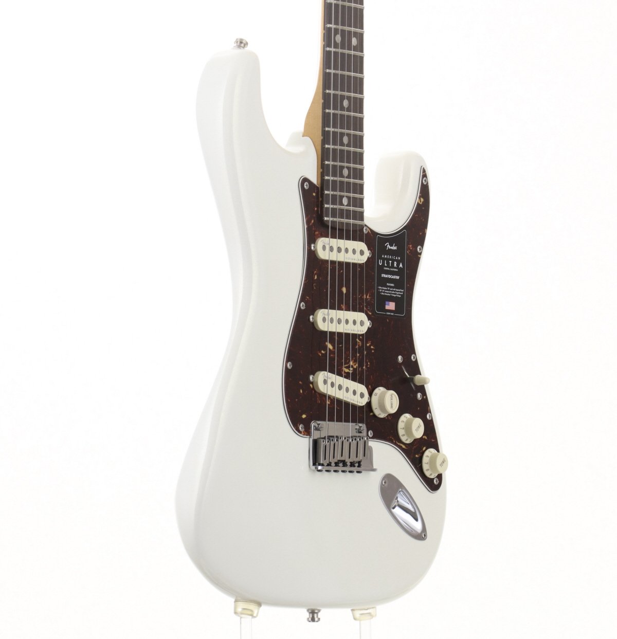 [SN US210046436] USED Fender / American Ultra Stratocaster Arctic Pearl Rosewood Fingerboard, made in 2021 [09]