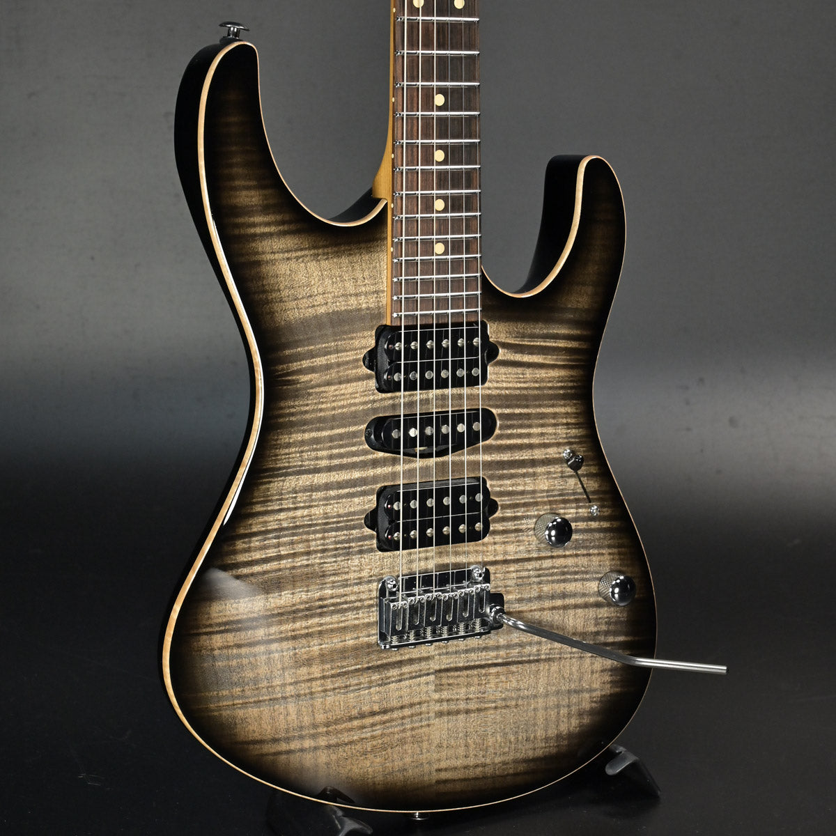 [SN 71653] USED Suhr / J Select Series Modern Plus Trans Charcoal Burst MOD [10]