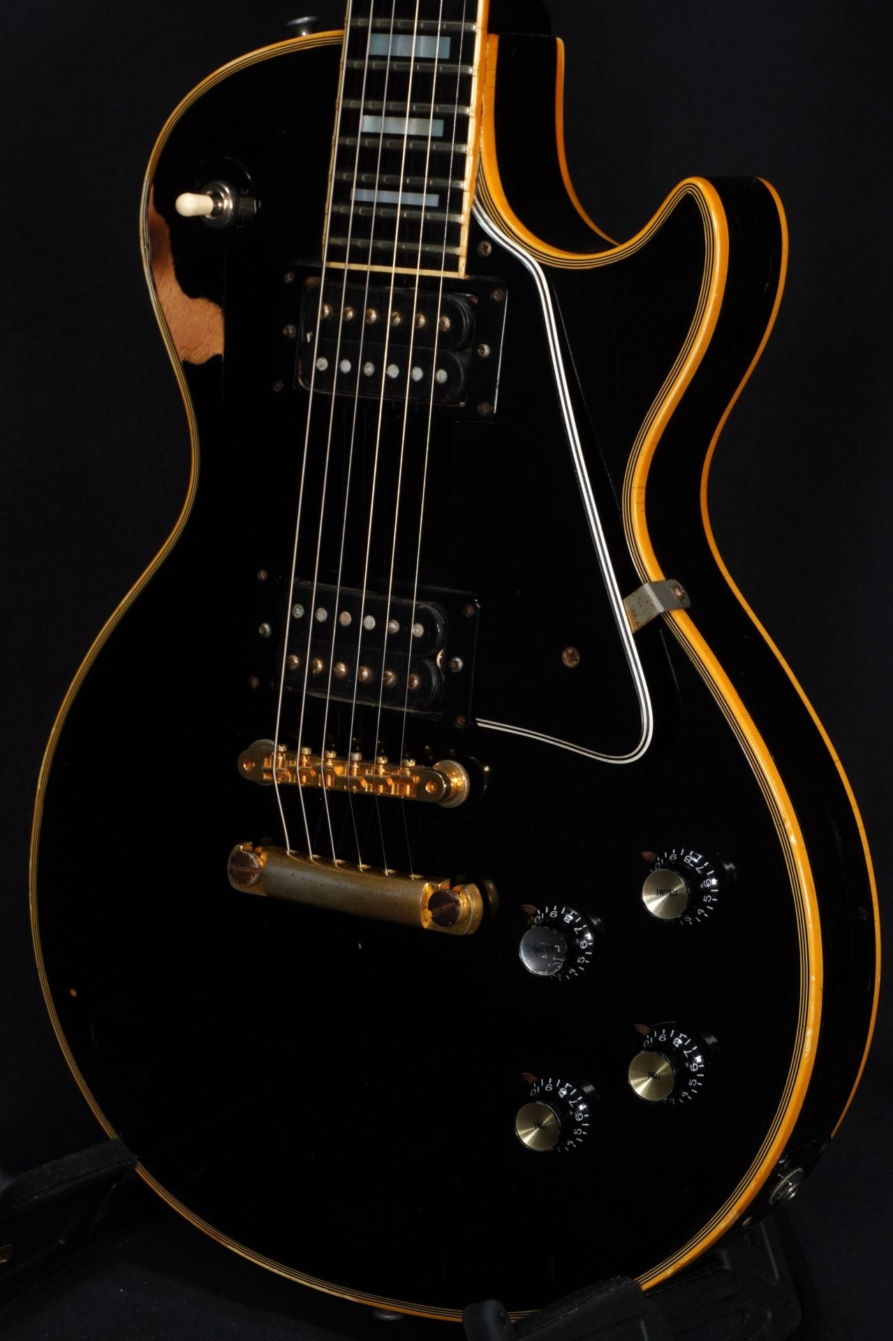 [SN 119222] USED Gibson / 1975 Les Paul Custom Ebony [04]