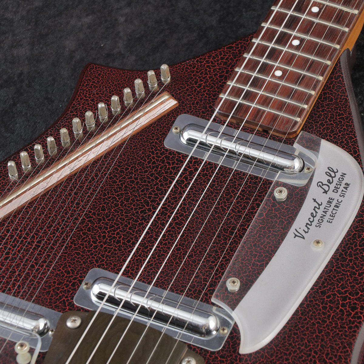 USED CORAL / ELECTRIC SITAR [03]