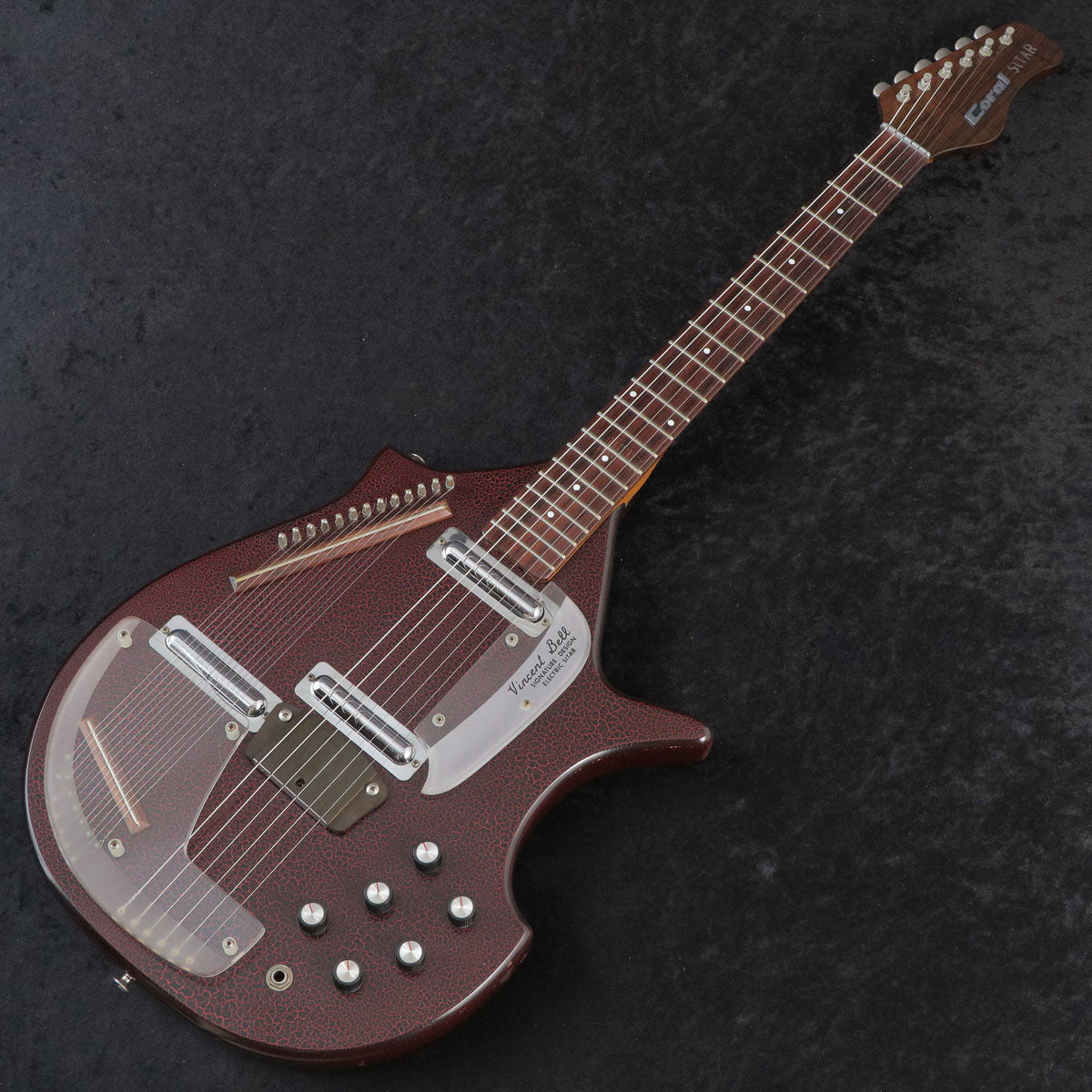 USED CORAL / ELECTRIC SITAR [03]