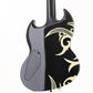 [SN ED0845614] USED ESP x PEACE MAKER / PM-108VP WAVE MOTION Black w/Tribal Graphic [3.55kg] ESP x Peacemaker [08]