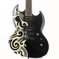 [SN ED0845614] USED ESP x PEACE MAKER / PM-108VP WAVE MOTION Black w/Tribal Graphic [3.55kg] ESP x Peacemaker [08]