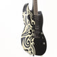 [SN ED0845614] USED ESP x PEACE MAKER / PM-108VP WAVE MOTION Black w/Tribal Graphic [3.55kg] ESP x Peacemaker [08]